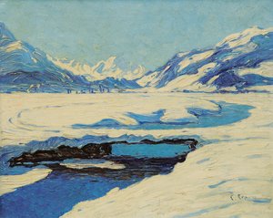 Saint-Moritz avec Piz della Margna - Carl Arp